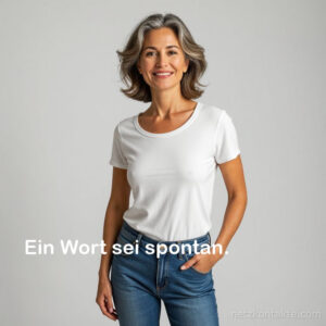 Ein Wort sei spontan.
