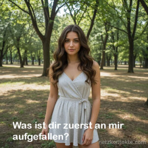 Was ist dir zuerst an mir aufgefallen