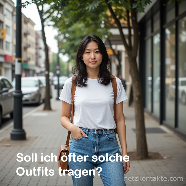 Soll ich öfter solche Outfits tragen?